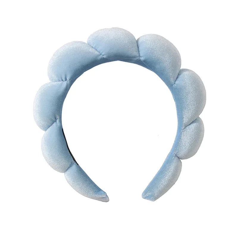 Makeup Headband Puffy Sponge Spa Head Bands